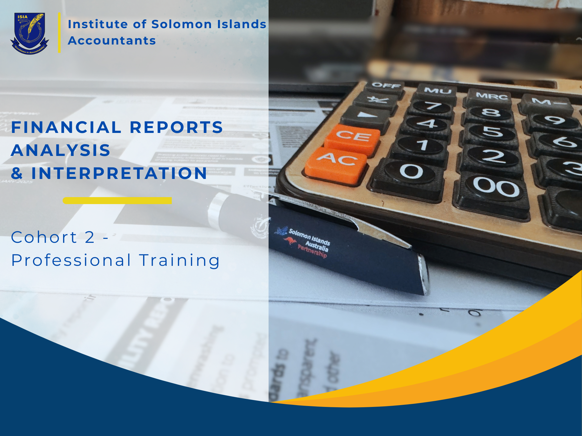 Financial Reports Analysis & Interpretation Training